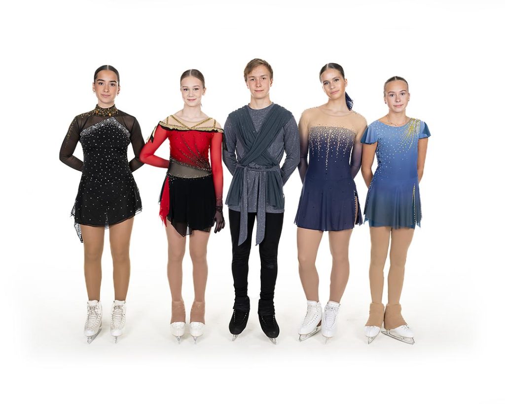Lila ja Aniliini ryhmät: Maria, Ella, Samu, Kerttu, Saara